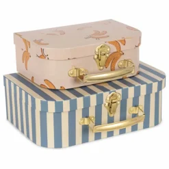 Petites valises de rangement Banana | Bleu
