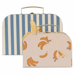 Petites valises de rangement Banana | Bleu