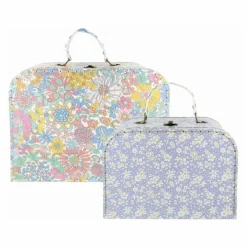 Petites valises de rangement - Meri Meri x Liberty