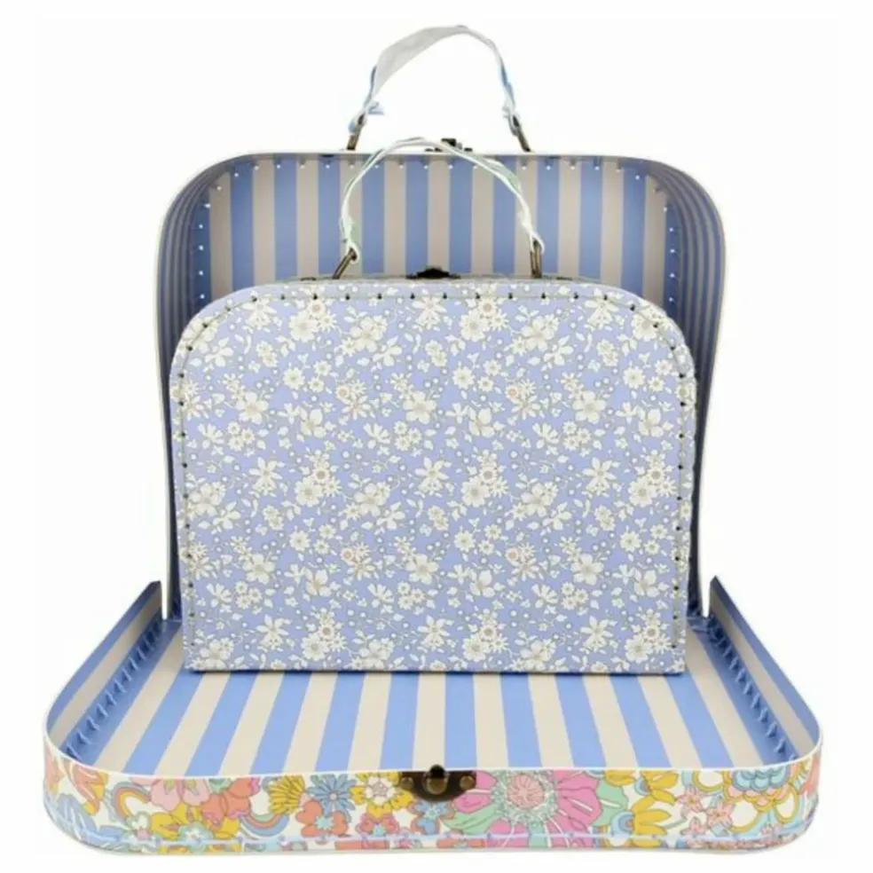 Petites valises de rangement - Meri Meri x Liberty