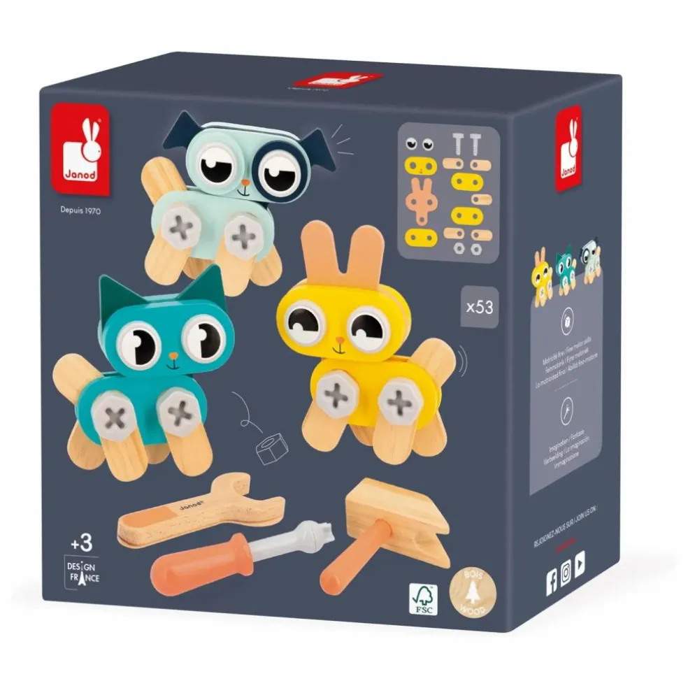 Petits Animaux à bricoler Brico'Kids