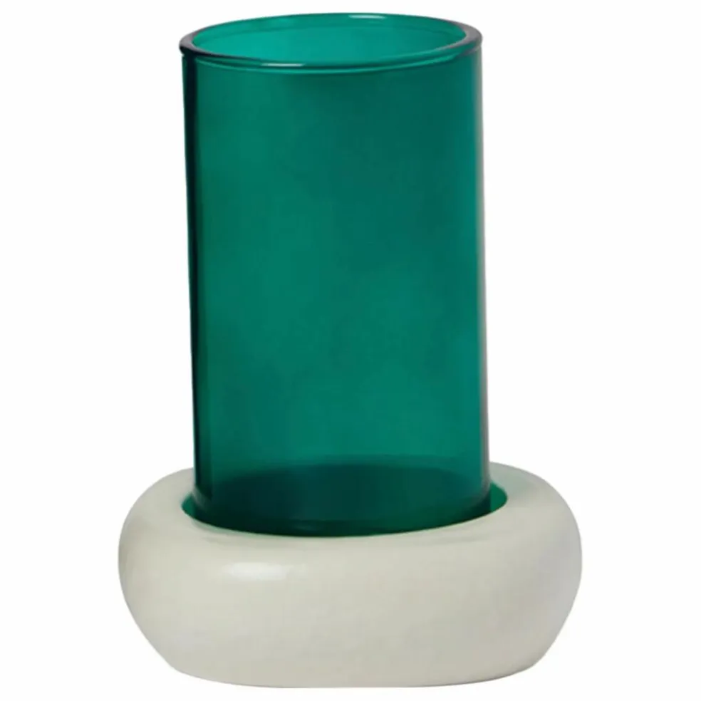 Photophore Gemini | Bleu turquoise