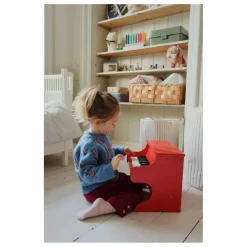 Piano en bois FSC | Rouge
