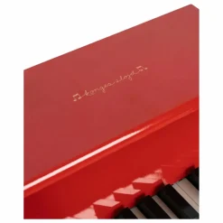 Piano en bois FSC | Rouge