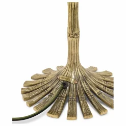 Pied de lampe Bamboo | Laiton