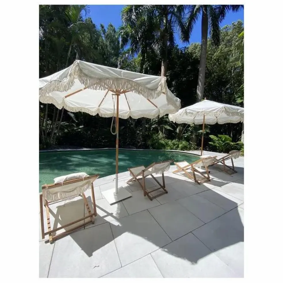 Pied de parasol | Blanc