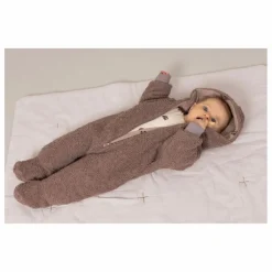 Pilote Façon Sherpa Pacha Mûres Coton Bio | Mauve