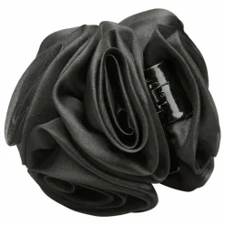 Pince Flower Organza | Noir