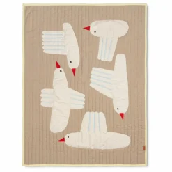 Plaid Bird en coton
