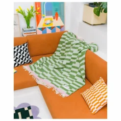 Plaid en laine Campo | Vert