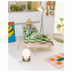 Plaid en laine Campo | Vert