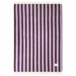 Plaid en laine Candy Wrap | Lilas