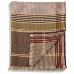 Plaid en laine et cachemire Arya Havane