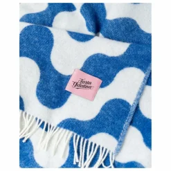 Plaid en laine Medusa | Bleu