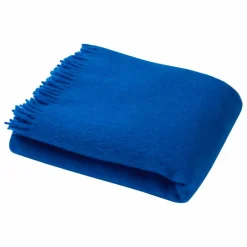 Plaid en mohair Cloud | Cobalt