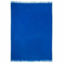 Plaid en mohair Cloud | Cobalt