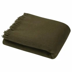 Plaid en mohair Cloud | Olive
