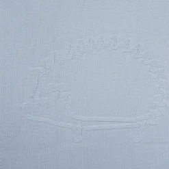 Plaid Hérisson en laine mélangée 75x100 cm | Bleu ciel