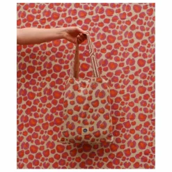 Plaid Léopard rose et totebag en coton | Rose