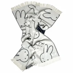 Plaid Miffy | Noir