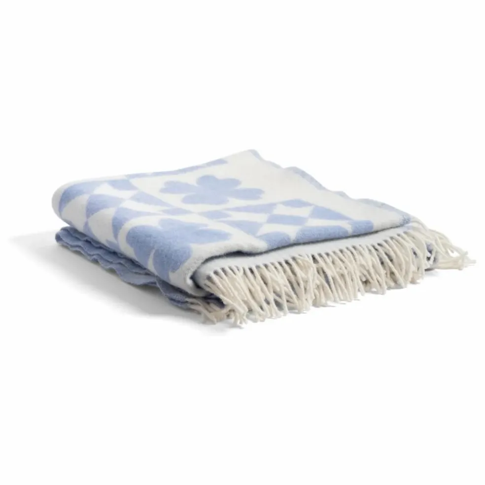 Plaid Patch Courtepointe | Bleu