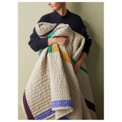 Plaid Twist en coton | Sable