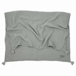 Plaid Wabi-Sabi | Bleu gris