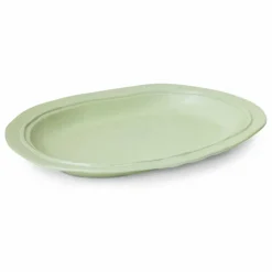 Plat en céramique New Classics | Vert Menthe