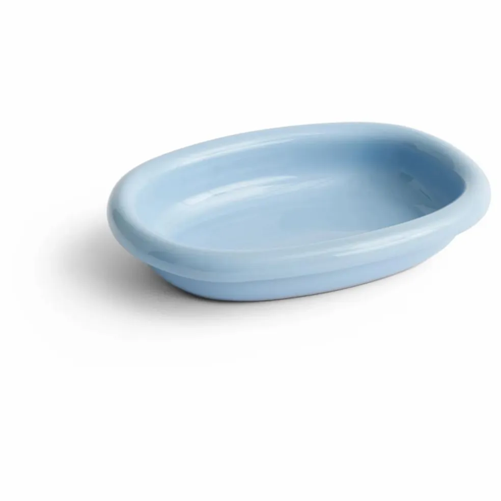 Plat en terracotta Barro, Rui Pereira | Bleu ciel