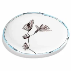 Plat oval Camelia, Serax for Marni | Aubergine
