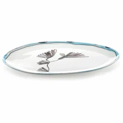 Plat oval Camelia, Serax for Marni | Aubergine