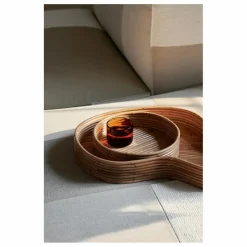 Plateaux Isola en rotin - Set de 2