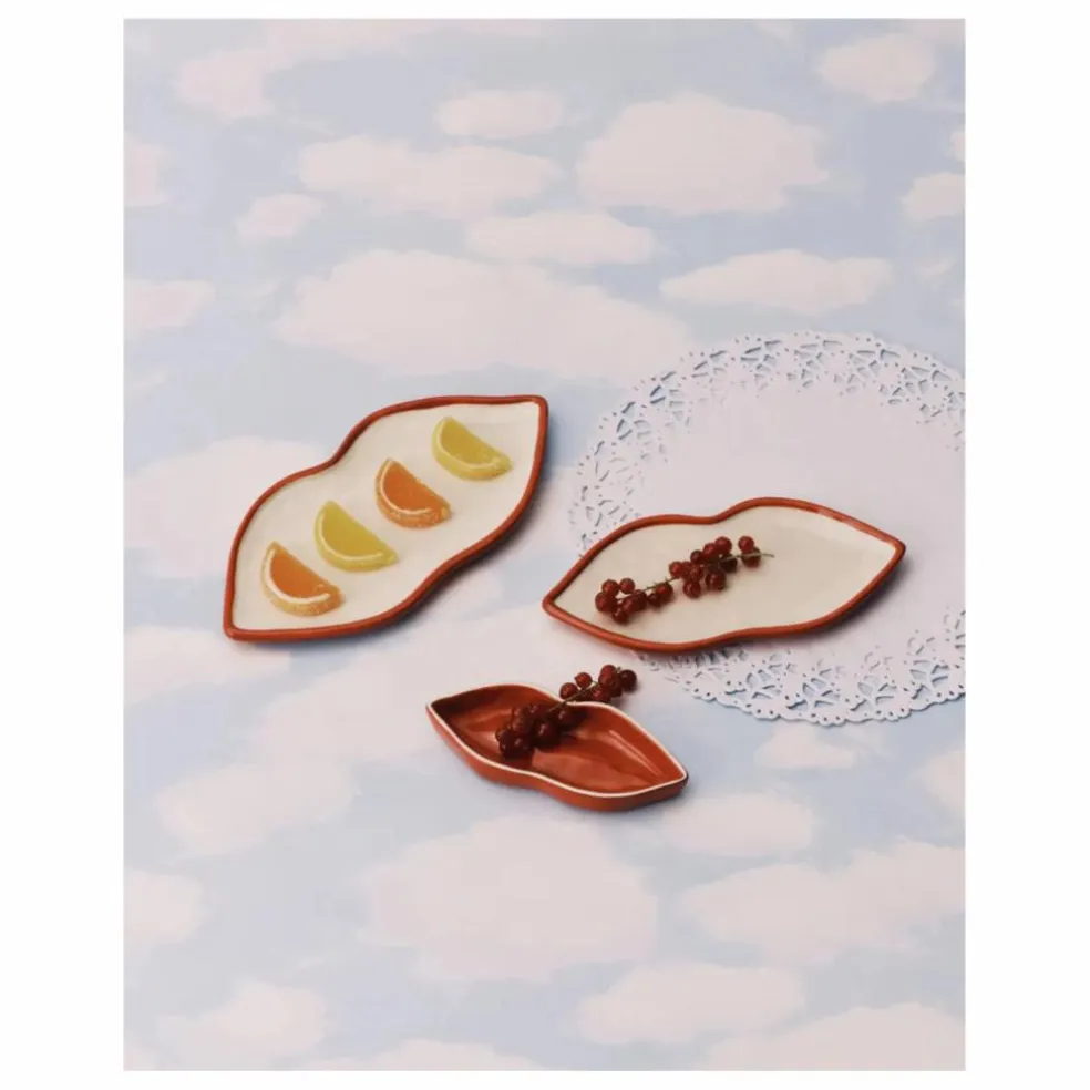 Plats de service, Wouter & Hendrix - Set de 3 | Rouge