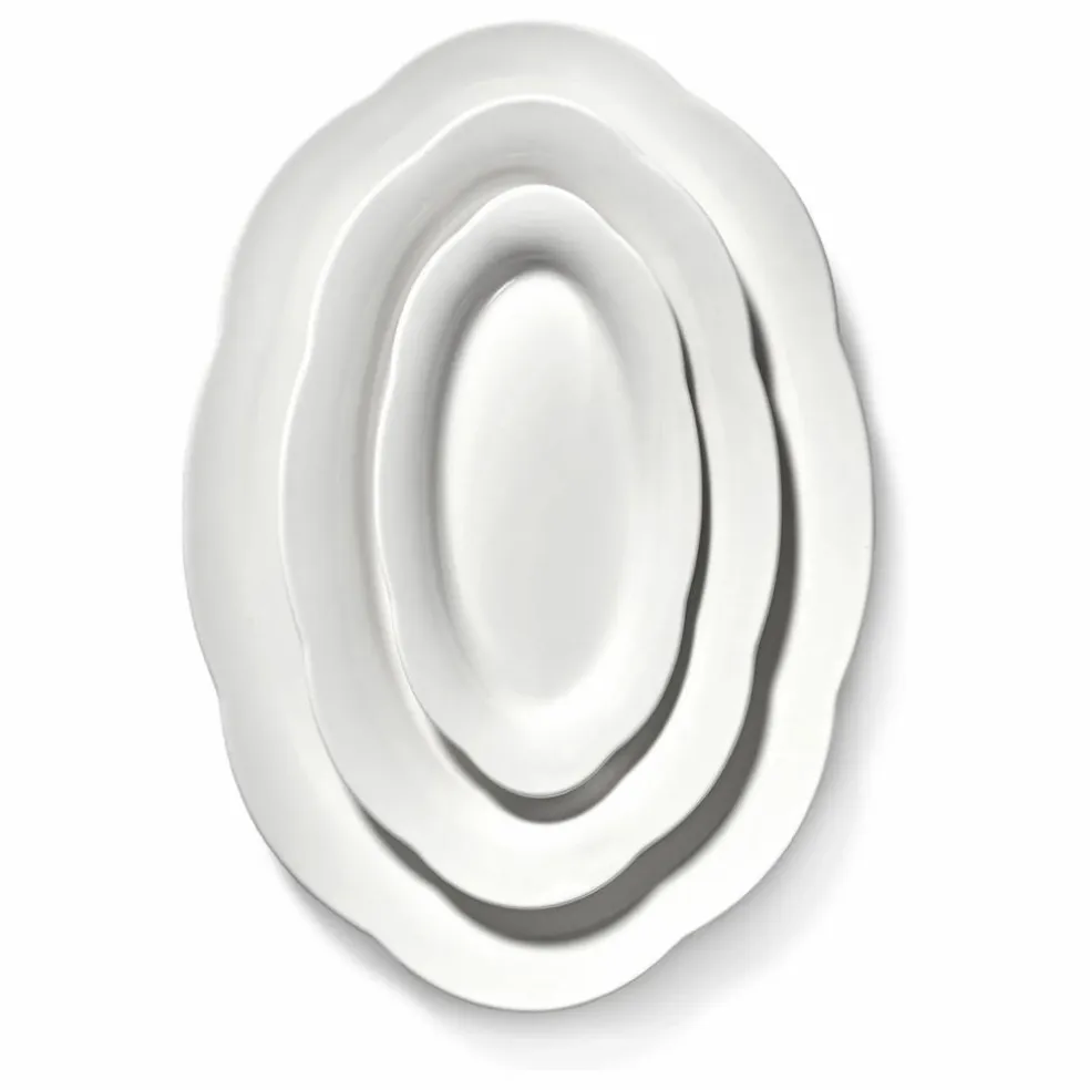 Plats Silhouette, Sergio Herman - Set de 2 | Blanc