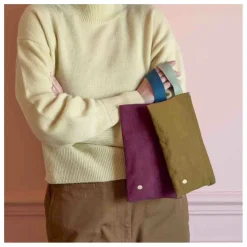 Pochette avec anse en coton bio Iona | Gold