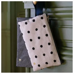 Pochette avec anse en coton bio Mio | Ecru