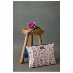 Pochette Domina Wild Flowers Coton Bio - Collection Femme | Crème