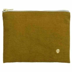 Pochette en coton bio Iona | Gold