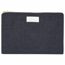Pochette en lin | Bleu marine