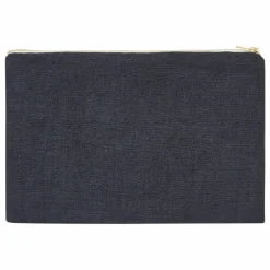 Pochette en lin | Bleu marine