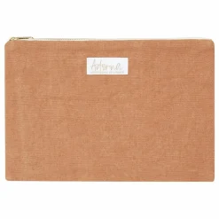Pochette en lin | Terracotta