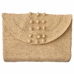 Pochette Nai Raphia | Naturel