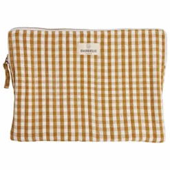 Pochette ordinateur Vichy | Curry