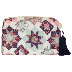 Pochette patchwork Teiki | Rose