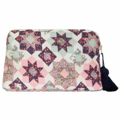 Pochette patchwork Teiki | Rose