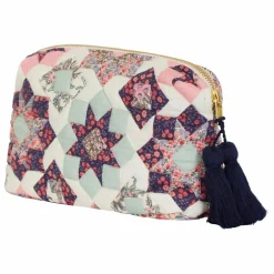 Pochette patchwork Teiki | Rose