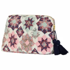 Pochette patchwork Teiki | Rose
