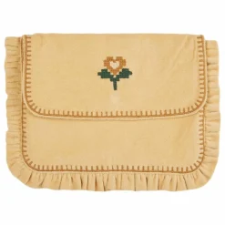 Pochette point de croix | Sable