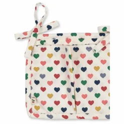 Pochette pour lit à barreaux Cœurs
