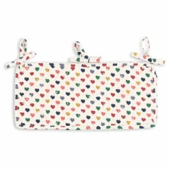 Pochette pour lit à barreaux Cœurs